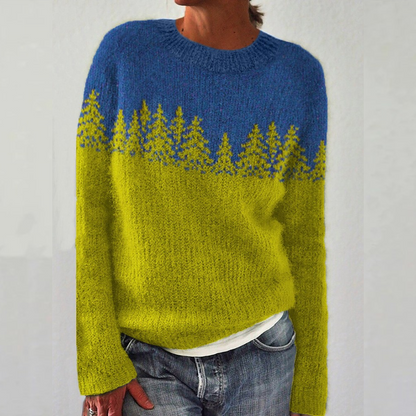 Charlotte | Vintage Islandzki Sweter Wełniany