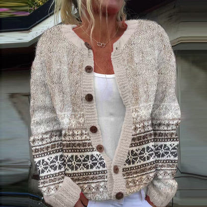 Amira | Vintage Islandzki Sweter z Wełny