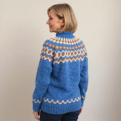 Amara | Vintage Islandzki Sweter Wełniany