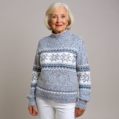 Melanie | Vintage Islandzki Sweter Wełniany